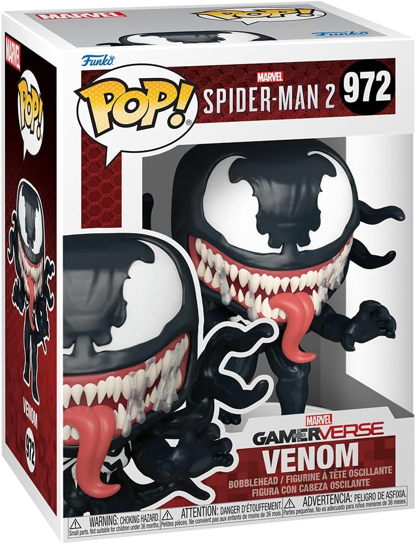 Funko POP! Games: Spider-Man 2 - Venom - Spider-Man - Figura de vin...