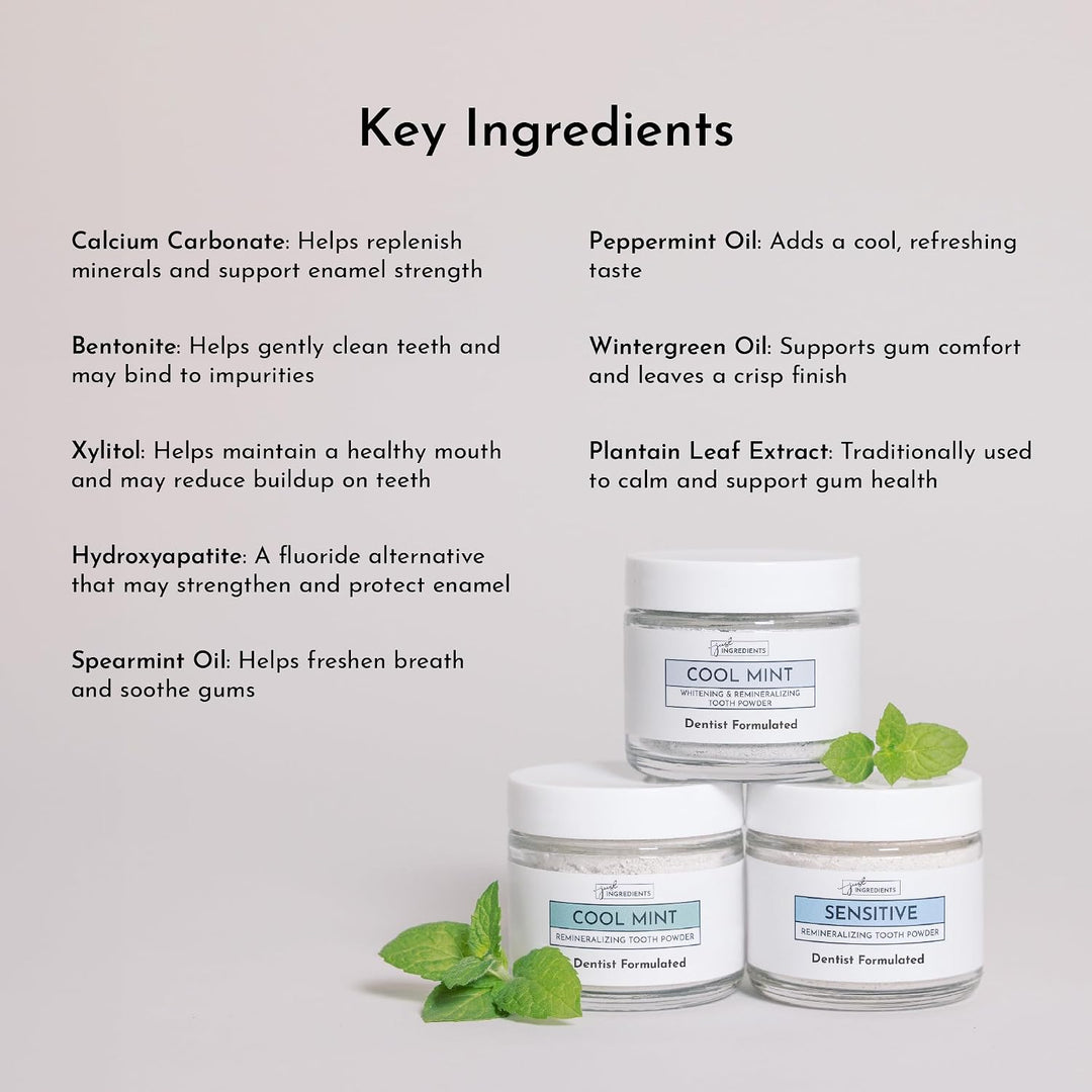 Polvo dental remineralizante \u2013 Cuidado oral sin fluoruro \u201...