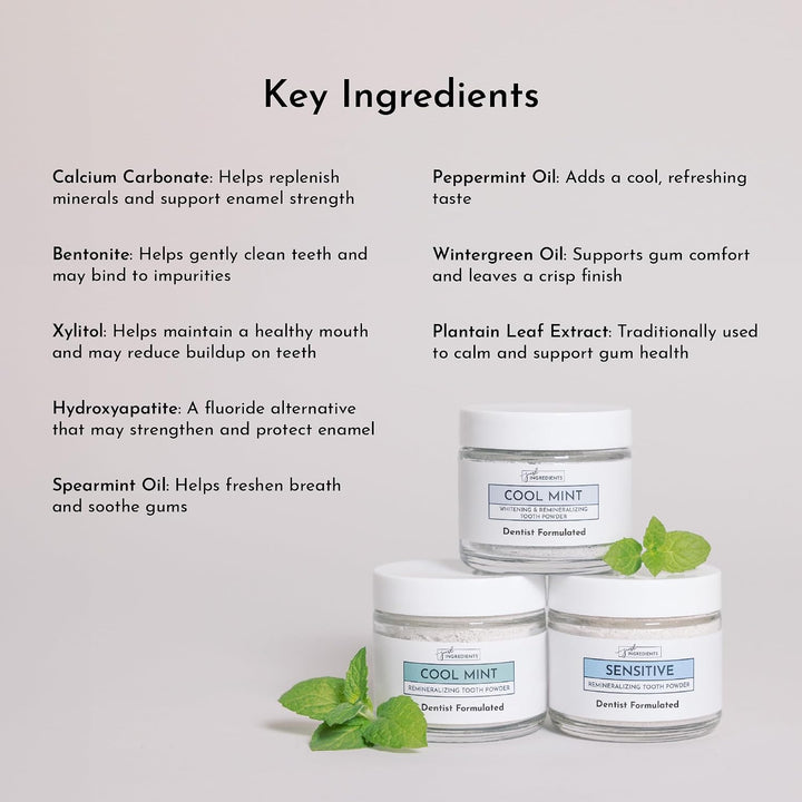 Polvo dental remineralizante \u2013 Cuidado oral sin fluoruro \u201...