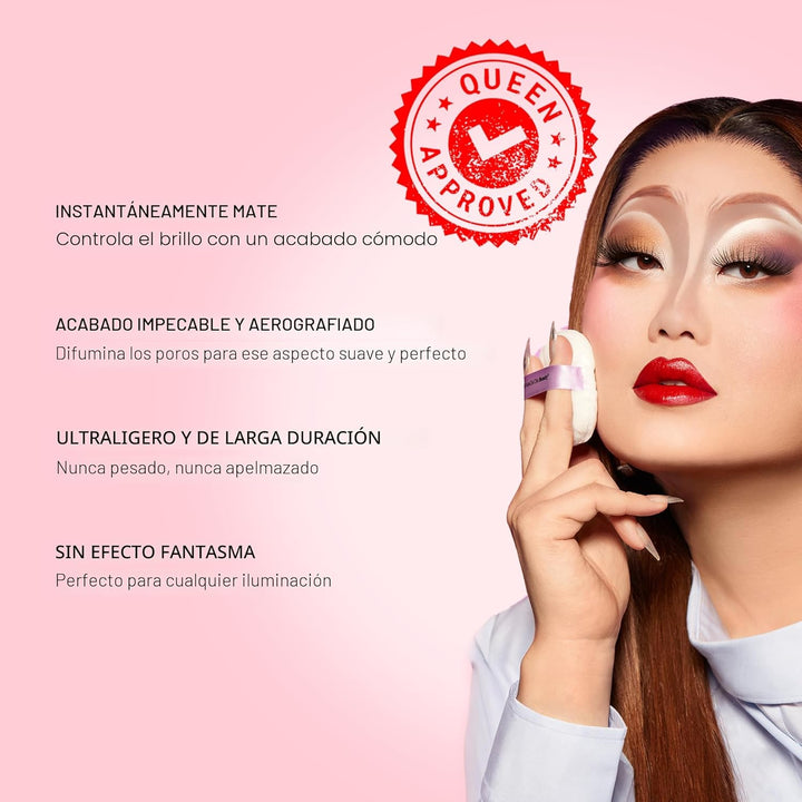 Kimchi Chic Beauty Puff Puff Pass Set y polvo fijador Bake para maq...