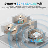 Rraycom - Cámara de seguridad Pan\/Tilt de 2K para monitor de bebé,...