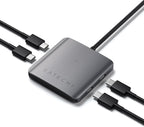 Satechi, ST-H4CPDM, hub USB 3.2 de 4 puertos