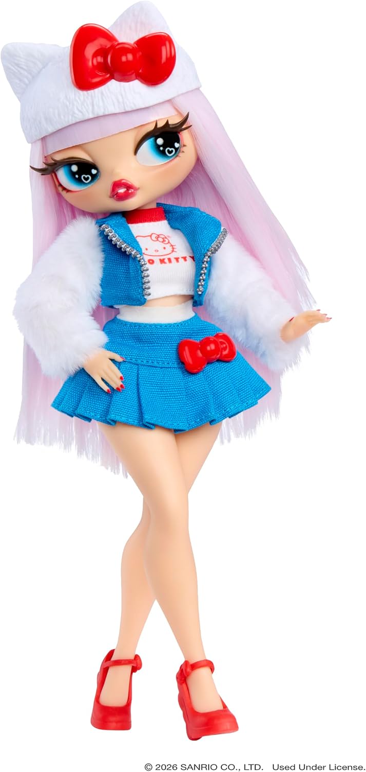 LOL Surprise OMG ama a Hello Kitty y sus amigos - Hello Kitty - Muñeca de moda, jugar y exhibir!