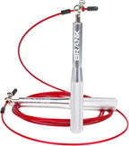 BRANK SPORTS® Juego de cuerda de velocidad con 3 cables de repuesto de acero | Ideal para Crossfit, fitness, boxeo y doble debajo fácil | Cuerdas de salto para fitness mujeres y hombres bolas de