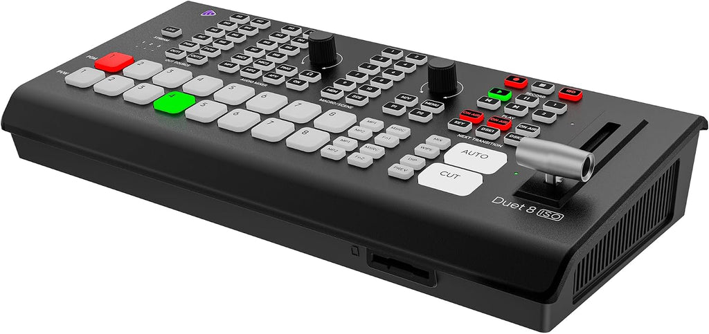 Osee GoStream Duet 8 ISO - Conmutador de vídeo en vivo, 4 HDMI + 4 SDI, XLR