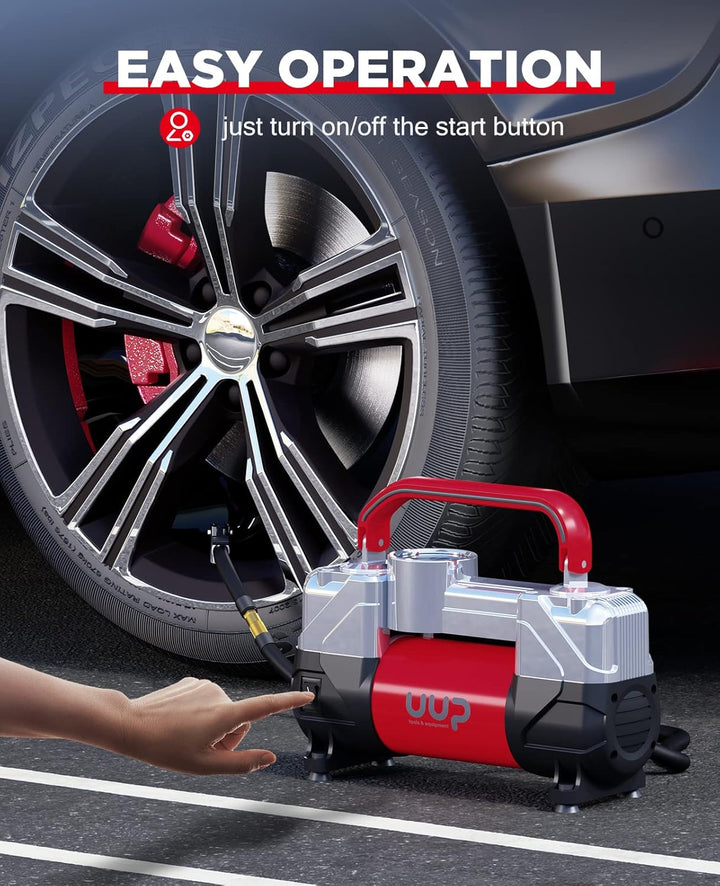 UUP Inflador de Neumáticos Compresor de Aire, 150PSI 12V DC Dobles...