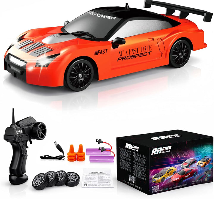 Auto de control remoto RC Drift Car 2.4GHz escala 1:24 4WD 15KM\/H...