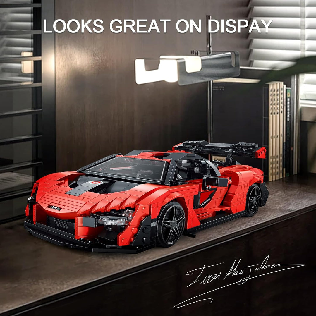 Mould King 10007 Super Car MOC - Kit de bloques de