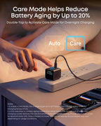 Anker Cargador de pantalla inteligente nano, cargador rápido USB C máximo