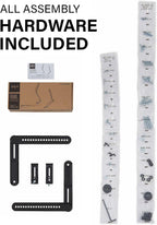 SANUS Kit de montaje universal para barra de sonido de TV para montar barras de sonido debajo del televisor - Se adapta a la mayoría de las barras de sonido de hasta 15 libras - Fácil instalación y
