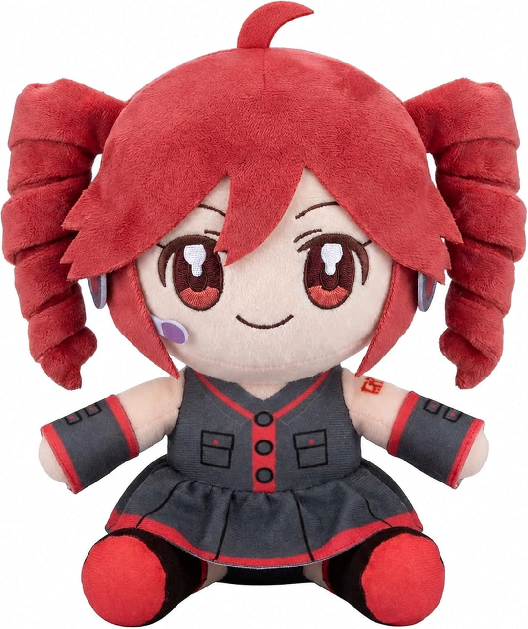 Peluche coleccionable de Pink Drill Twin Tail Girl de 8.7 in, lindo...