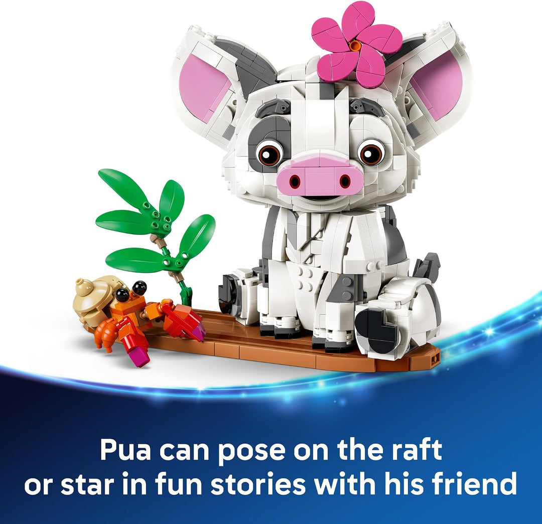LEGO Disney Moana Púa 43292 | Juguetes de construcción para niñas y...