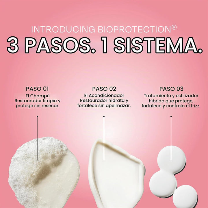 Goddess Sistema de fortalecimiento para el cuidado del cabello de 3...