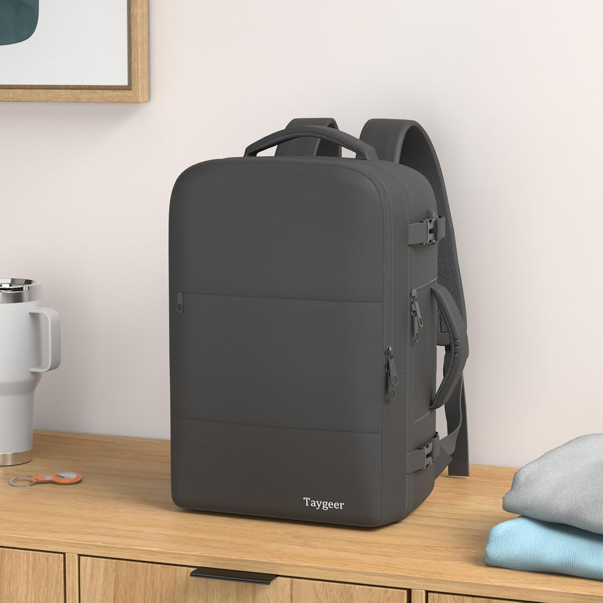 Taygeer Mochila de viaje para laptop para hombres y mujeres, mochil...