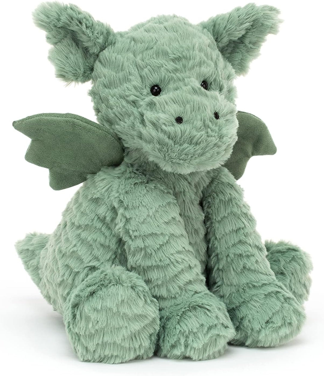 Jellycat Fuddlewuddle Dragón de peluche, 9 pulgadas, juguete de pel...
