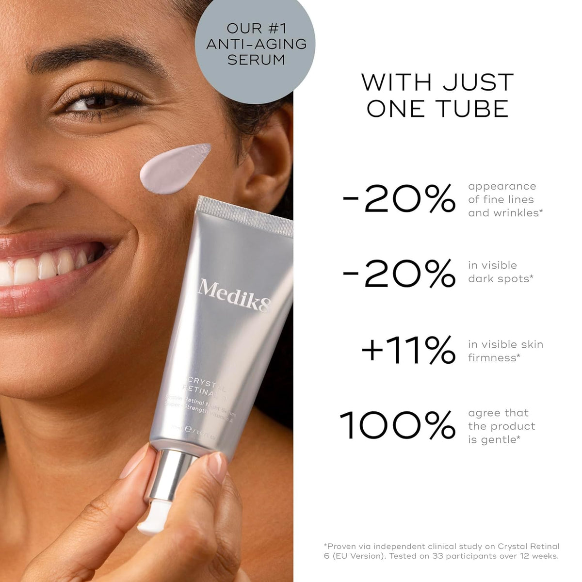 Medik8 Crystal Retinal 1 - Suero avanzado de retinol para reafirmar...