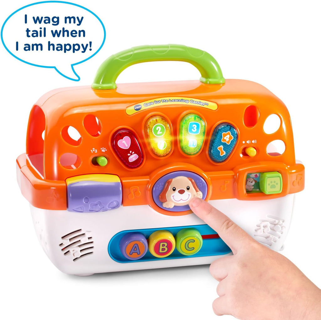 VTech Care para Me - Juguete portador de aprendizaje, color naranja