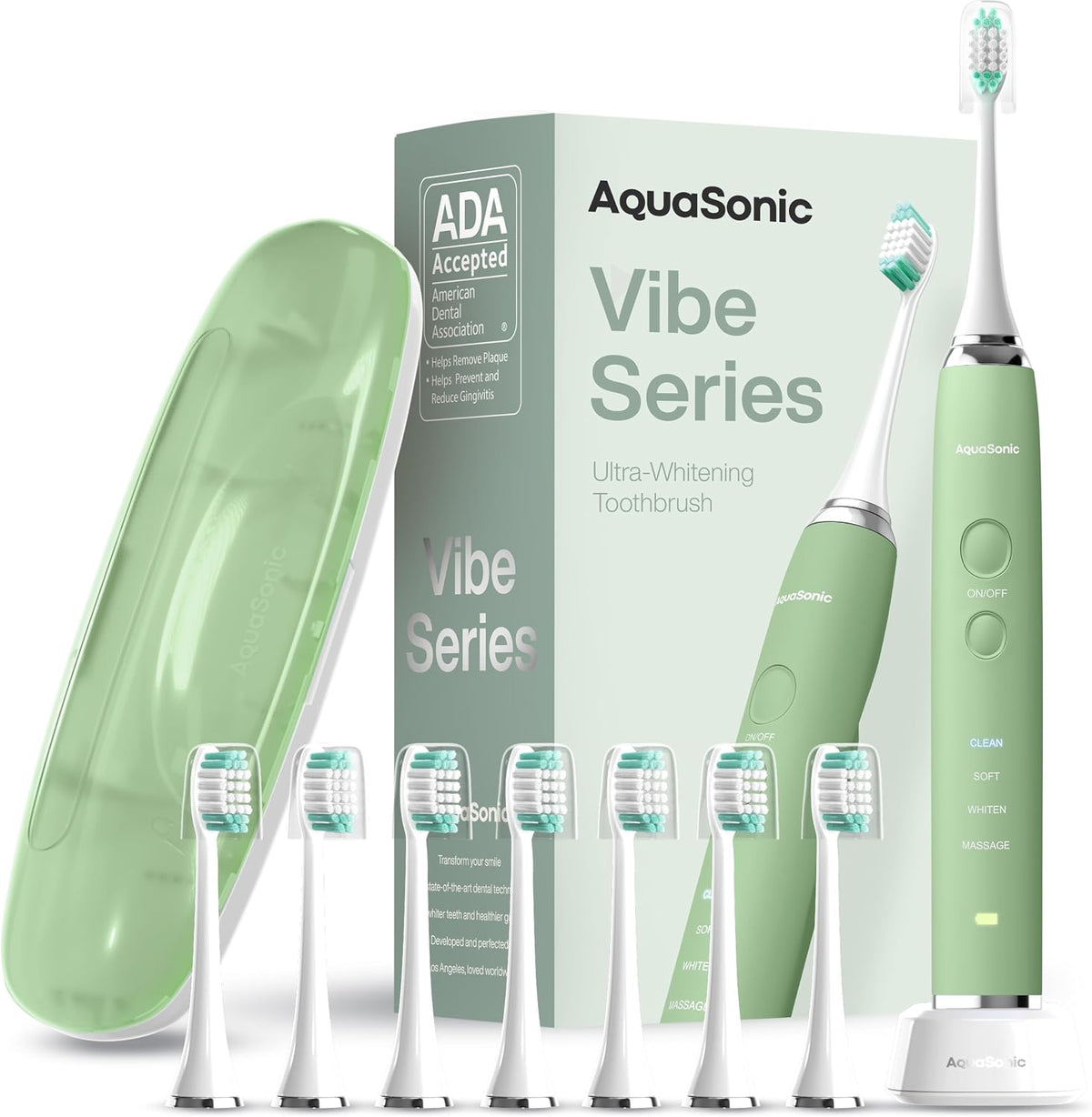 Aquasonic Vibe Luxe Edición Especial Cepillo de Dientes Ultra-Blanqueador