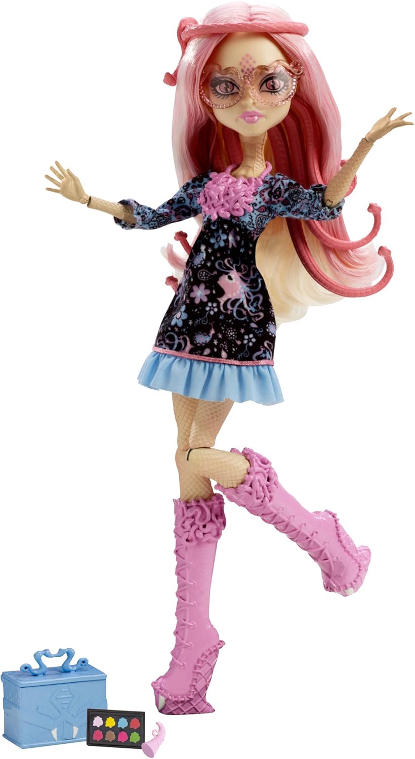 Muñeca de Monster High "Frights, camera, action!" Viperine...