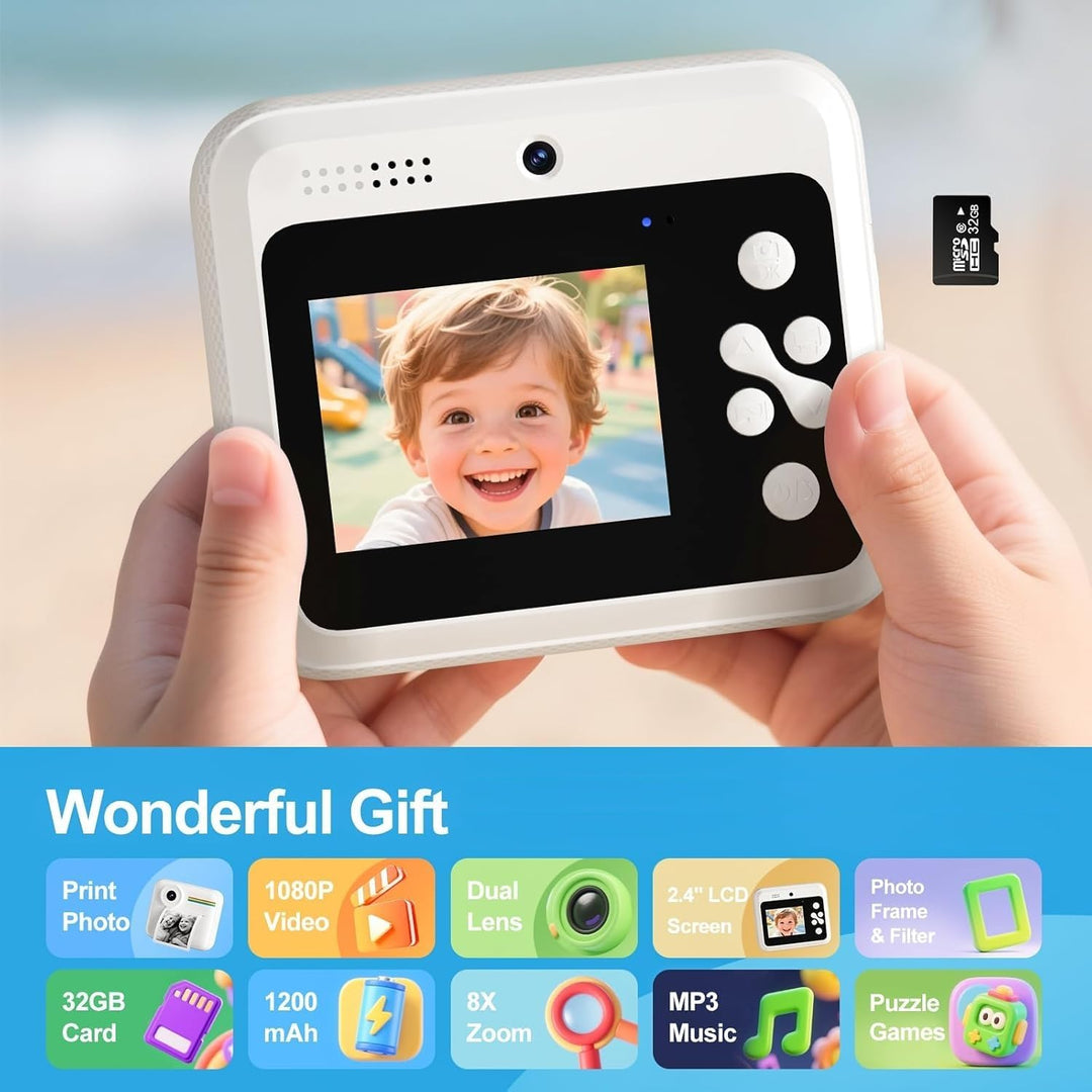 OTJ Cámara para niños de impresión instantánea - Cámaras instantáne...