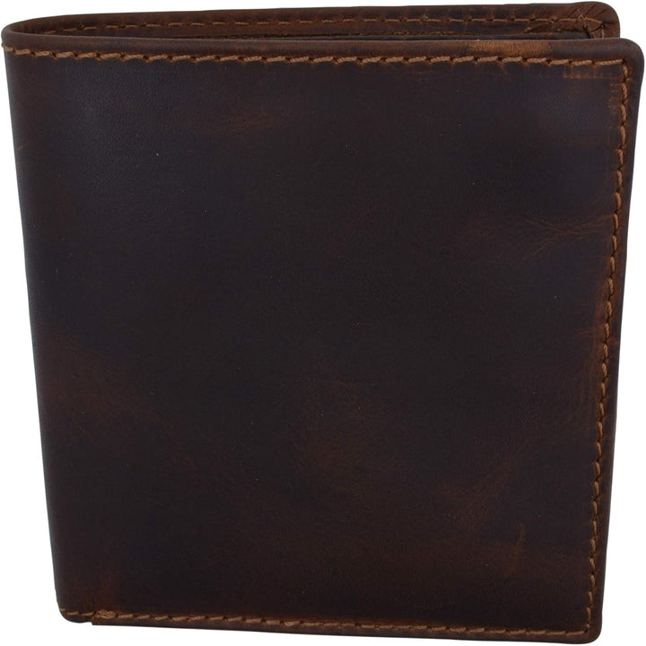Swiss Marshall Cartera europea de piel de cordero con bloqueo RFID...