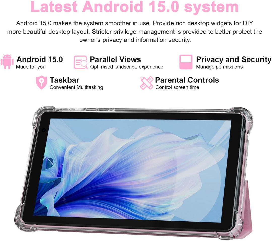 PEICHENG Tablet con funda protectora, 7 "IPS 1024 * 600 Android...