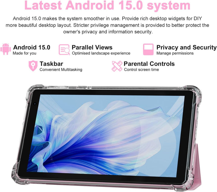 PEICHENG Tablet con funda protectora, 7 "IPS 1024 * 600 Android...