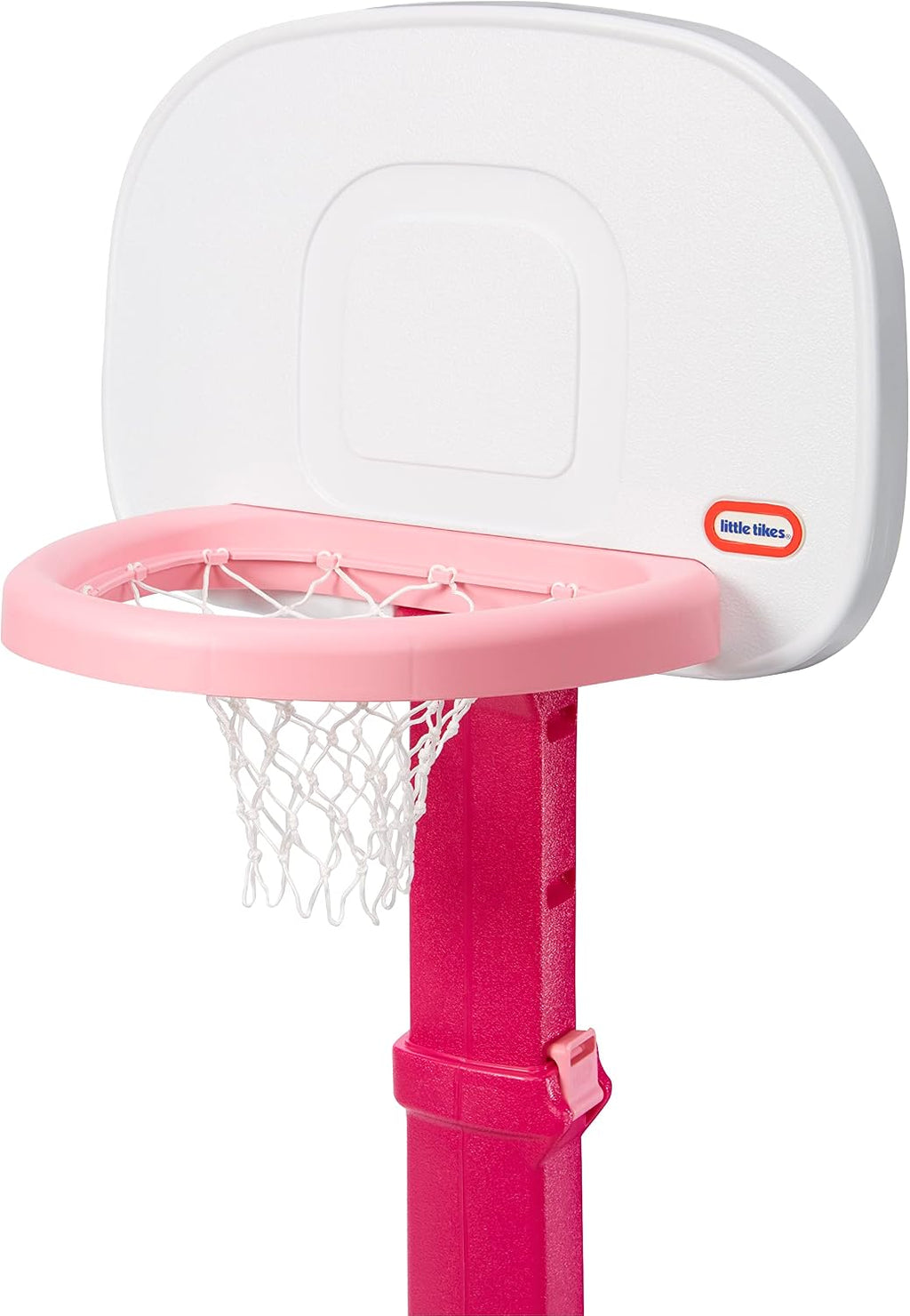 Little Tikes Easy Score - Juego de básquetbol, color rosa, exclusivo de Amazon, 22.00 pulgadas de largo x 23.75 pulgadas de ancho x 61.00 pulgadas de alto