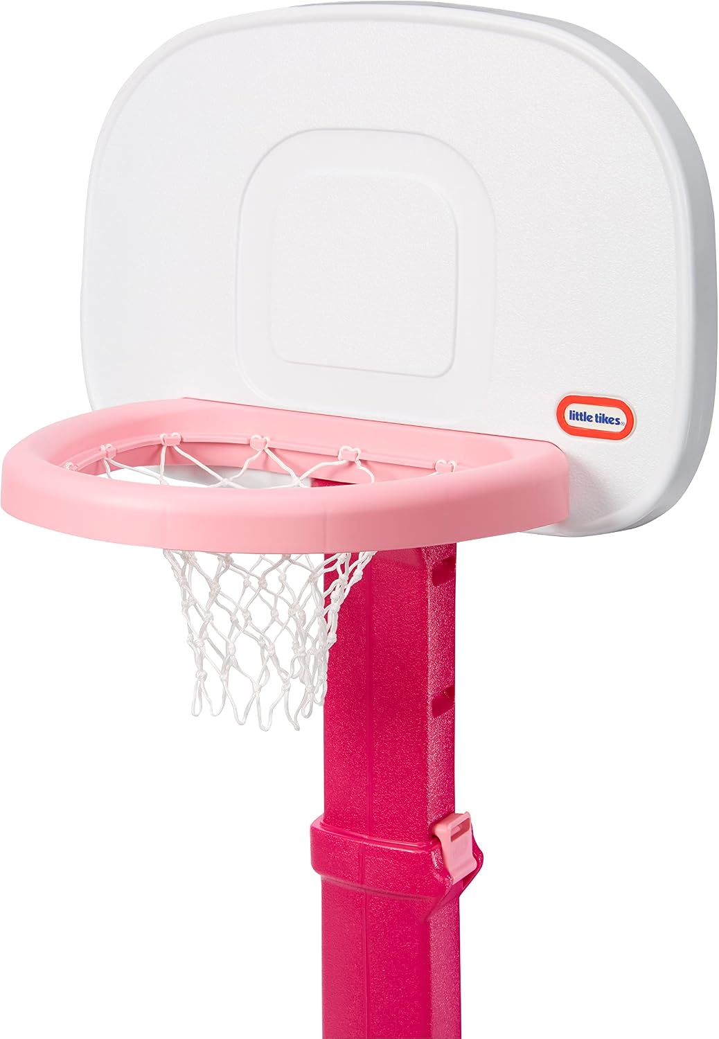 Little Tikes Easy Score - Juego de básquetbol, color rosa, exclusivo de Amazon, 22.00 pulgadas de largo x 23.75 pulgadas de ancho x 61.00 pulgadas de alto