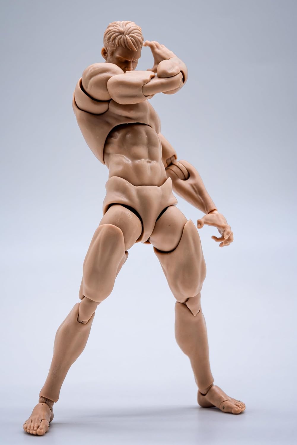 Fremego Figura de acción masculina a escala 1\/12, figura de 6 pulg...