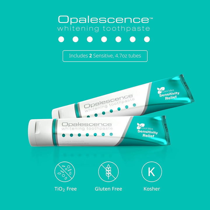 Opalescent Pasta de dientes blanqueadora para dientes sensibles (pa...