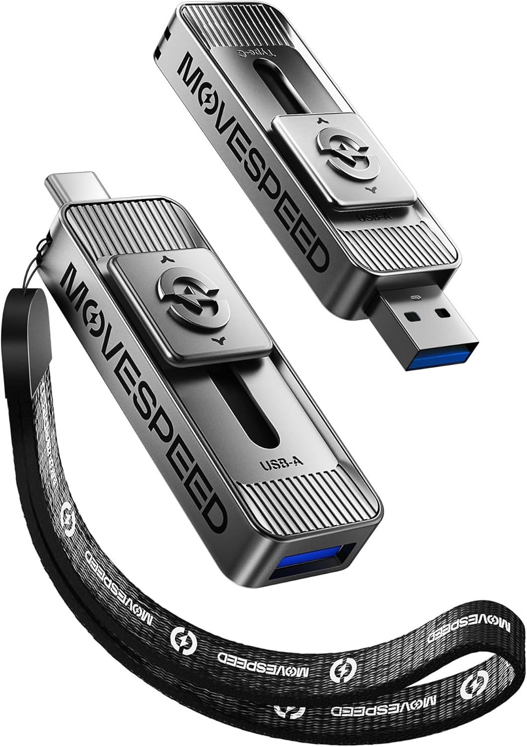 MOVE SPEED Unidades de estado sólido de 128 GB con puertos dobles y...