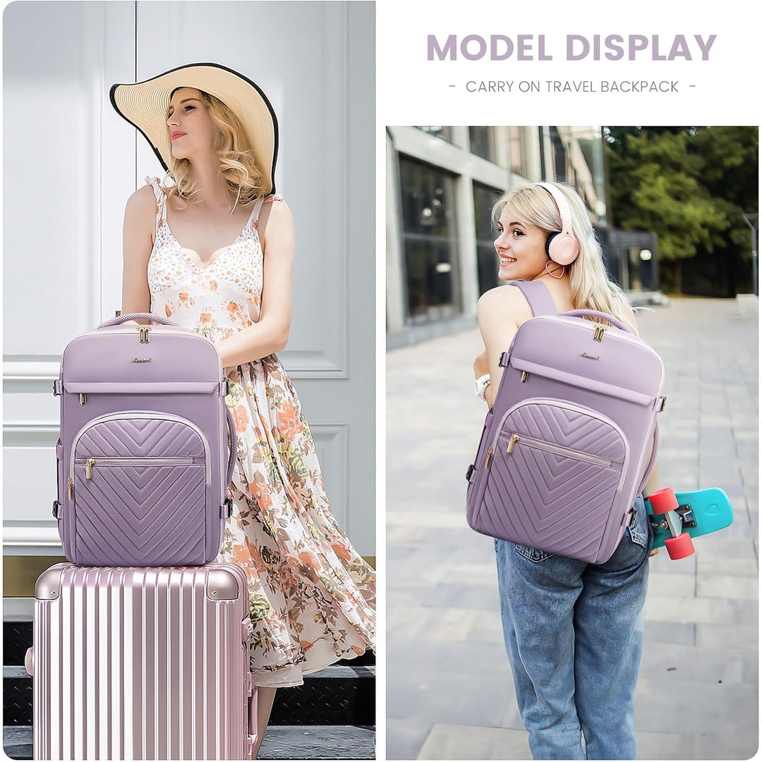 LOVEVOOK Mochila de viaje grande para mujer, mochila de transporte...