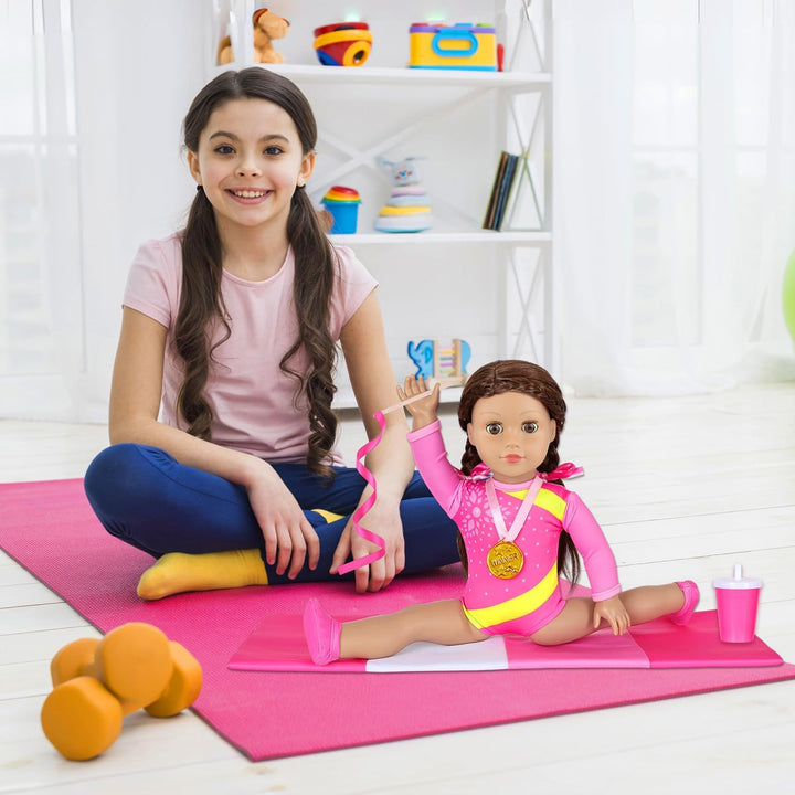 Ecore Fun Ropa y accesorios para muñecas de 18 pulgadas, juego depo...