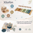 Juguetes Montessori para niños de 6 meses en adelante, juguetes para bebés
