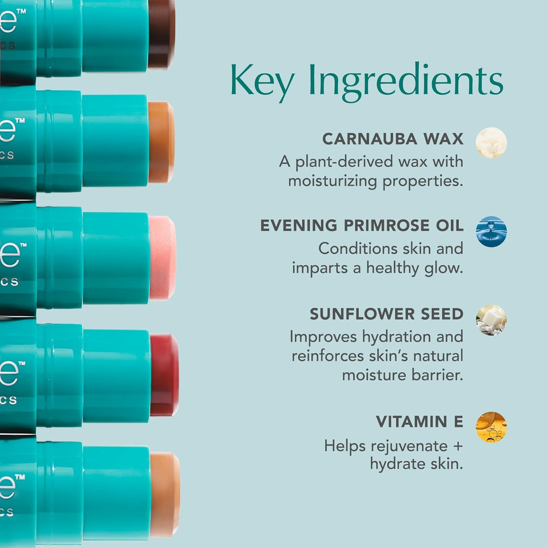 Thrive Causemetics Triple Threat Color Stick: Crema bronceadora y b...
