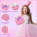 Juego de esmaltes de uñas para niñas, no tóxico, de secado rápido, con secador de uñas y esmalte de uñas despegable, juguetes de regalo ideal para niñas de 6 a 12 años