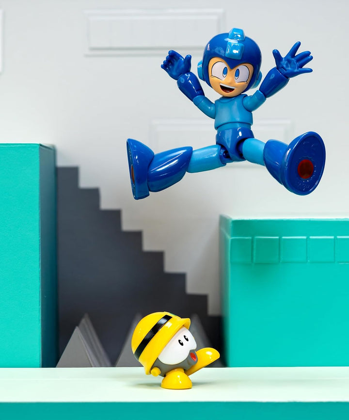 Jada Mega Man Wave 3 Figura de acción de Mega Man con figura de Neo...
