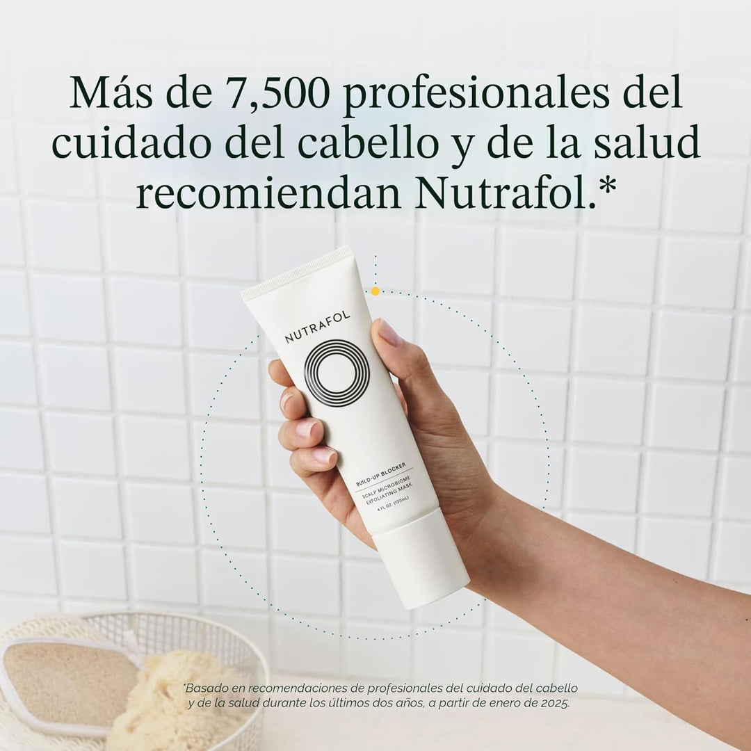 Nutrafol Máscara Exfoliante para el Cuero Cabelludo, Elimina la Acu...
