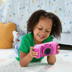 VTech KidiZoom Camera Pix FX con efectos de lente giratorios, color rosa