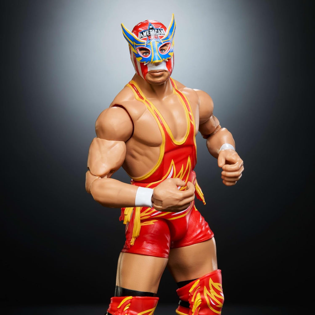 Mattel WWE Elite - Figura de acción y accesorios de El Grande Americano