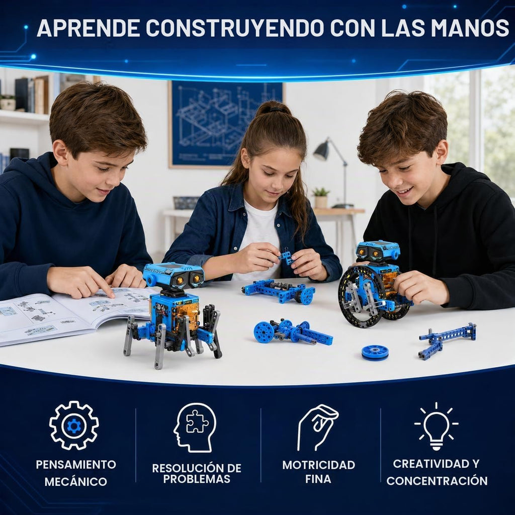 Kit de robot solar 12 en 1 STEM Science Building Kit de juguete robótico