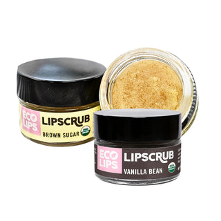 Eco Lips Lip Sugar SCRUB - Paquete de 2 (2 frascos de 0.5 onzas) 10...