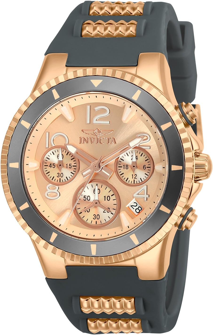 Invicta Reloj de dos tonos de cuarzo con pantalla analógica 24189 BLU para mujer