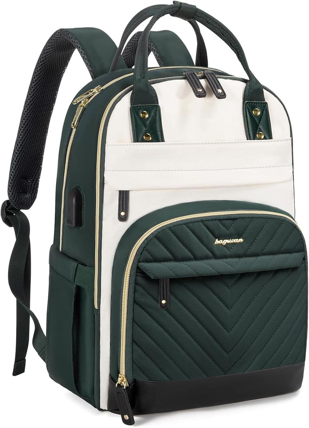 bagswan Mochila para laptop para mujer Bolsa, 15,6 pulg.