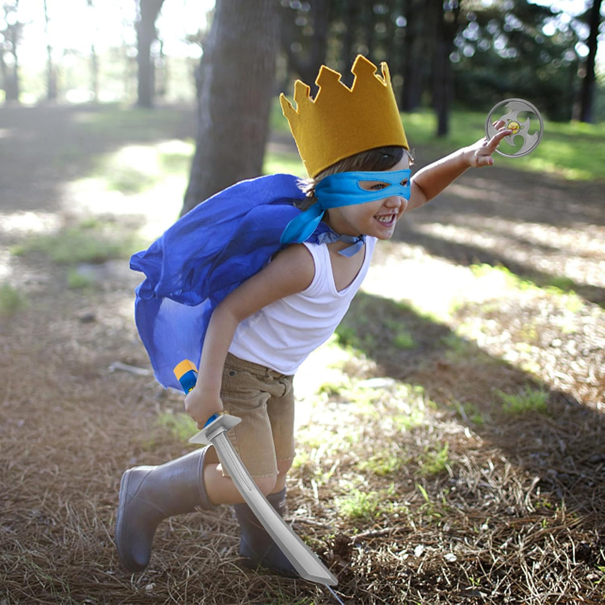 Disfraz de superhéroe de concha de tortuga, accesorios de máscara de arma para niños, juguetes para cumpleaños, Halloween, Navidad, regalos