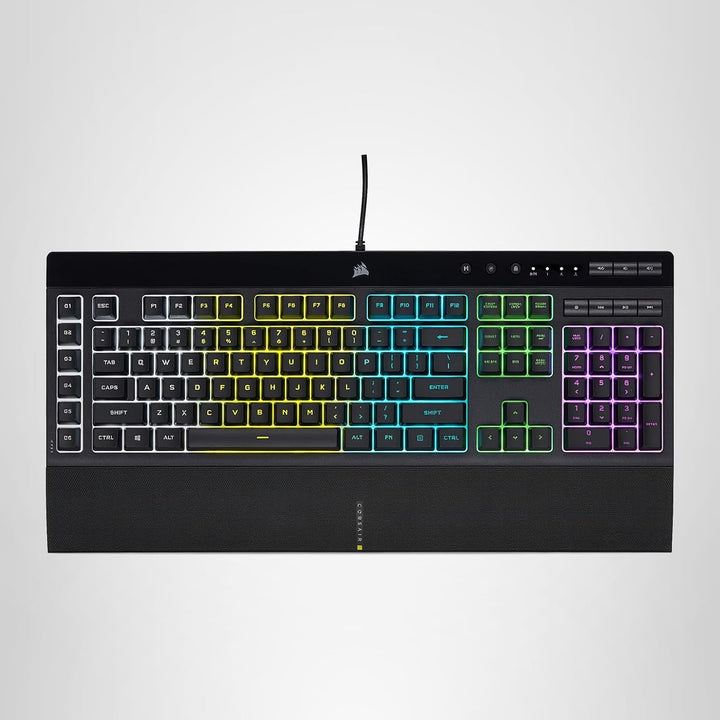 Corsair K55 RGB PRO Teclado de membrana para juegos con cable \u201...