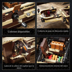 Wise Block Assassin's Creed - Juego de construcción de barcos piratas con
