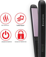 Remington Plancha plana de 1 pulgada, alisador de cabello con tecno...