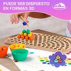 PRO100HOME - Juguetes Montessori de aprendizaje de madera